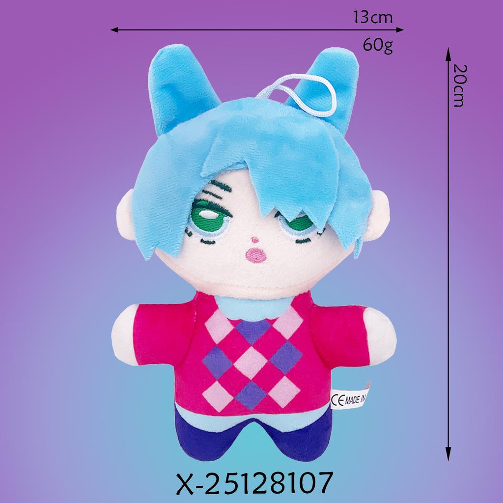 Kpop Demon Hunters Plush Toys Jinu Romance Zoey Mira Rumi Abby Derpy Tiger Stuffed Plush Dolls Toys Gifts