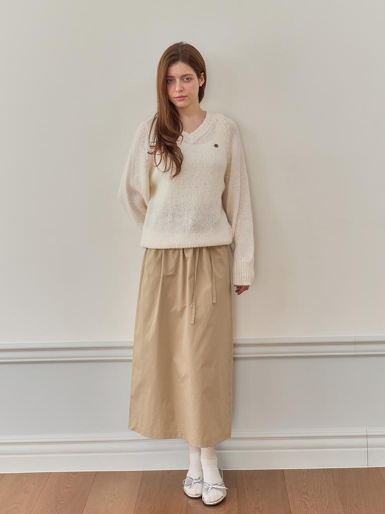 Mejongleuhaleu Forte V-Neck Knit 3 Colors