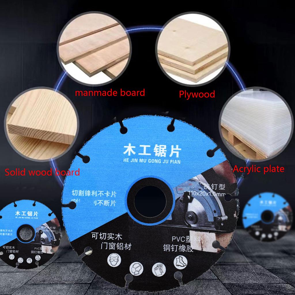 110mm Circular Saw Blades Saw Blade for Various Wood Cutting Sharper Saw Blade Expansion Slots Design Blades for Cutting