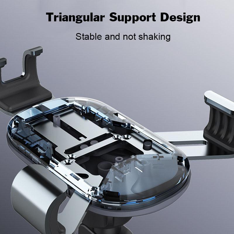 Car Phone Holder Gravity Sensing Bracket Stable Not Shaking Compatible Most Phones Aluminum Alloy High Quality
