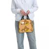 Rilakkuma Insulated Lunch Bag for Women Kids Leakproof Food Boxes Thermal Lunch Box Tote