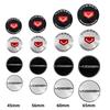 4 pezzi 45mm 56mm 60mm 65mm VOSSEN Logo Adesivi per Auto per Tappi Centrali Ruota Auto Vuoti Emblema Coprimozzo Cerchione Accessori Styling