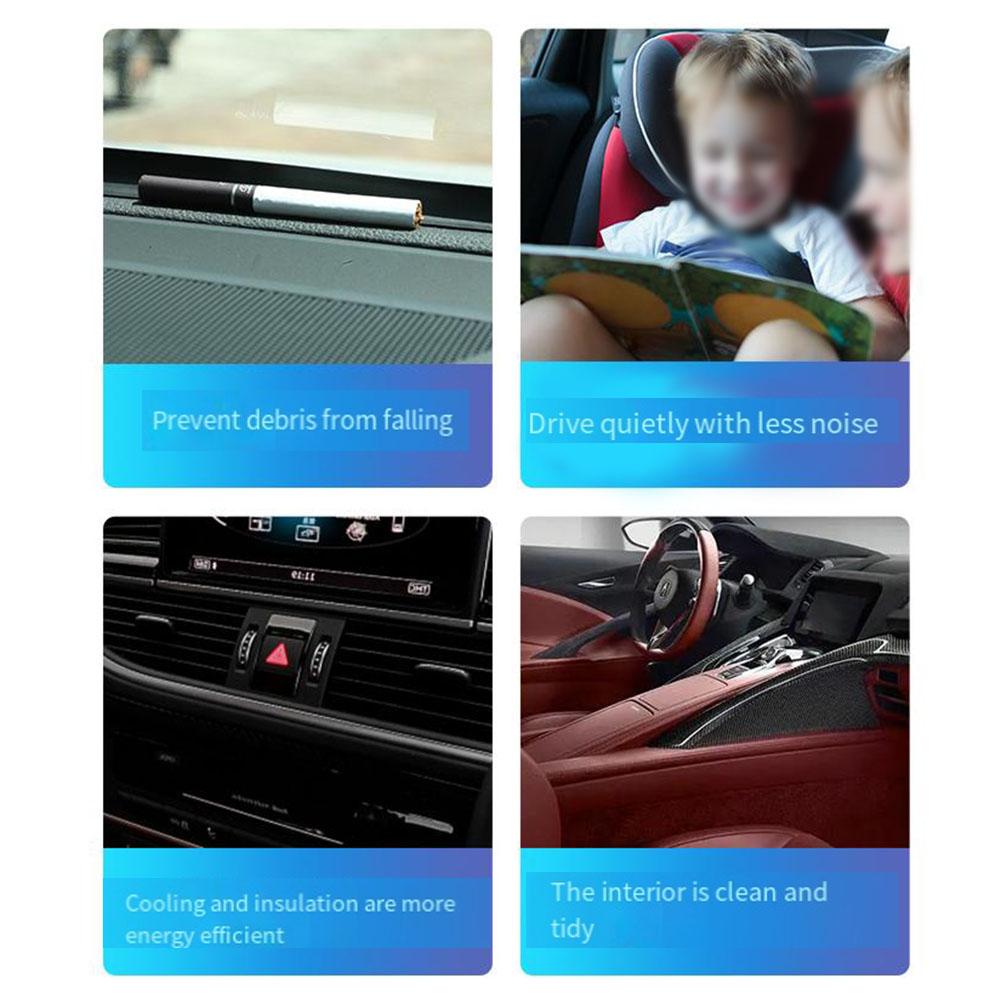 1.6m Car Dashboard Sealing Strip Windshield Gap Noise Insulation Shockproof Strips Dustproof Sealing Strip Car Accessories