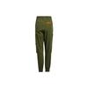 Adidas X Ivy Park Collaboration Solid Color Logo Print Elastic Cuff Sports Pants Men Bottoms Green HS0901