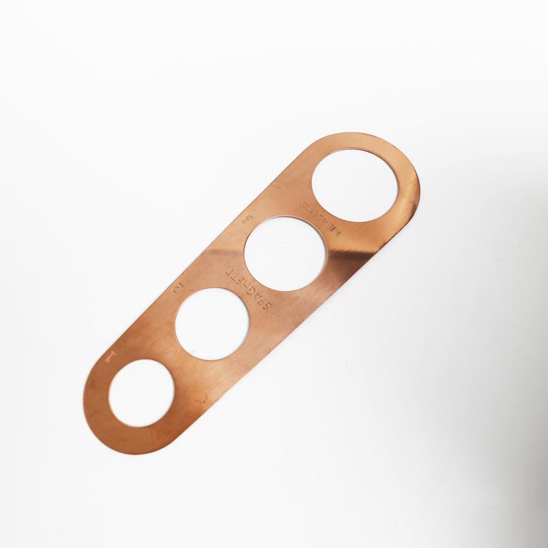 

Измерительный инструмент для спагетти из нержавеющей стали — 4-порционный прибор для идеальной порции пасты, прочный и простой в очистке кухонный аксессуар серебряный