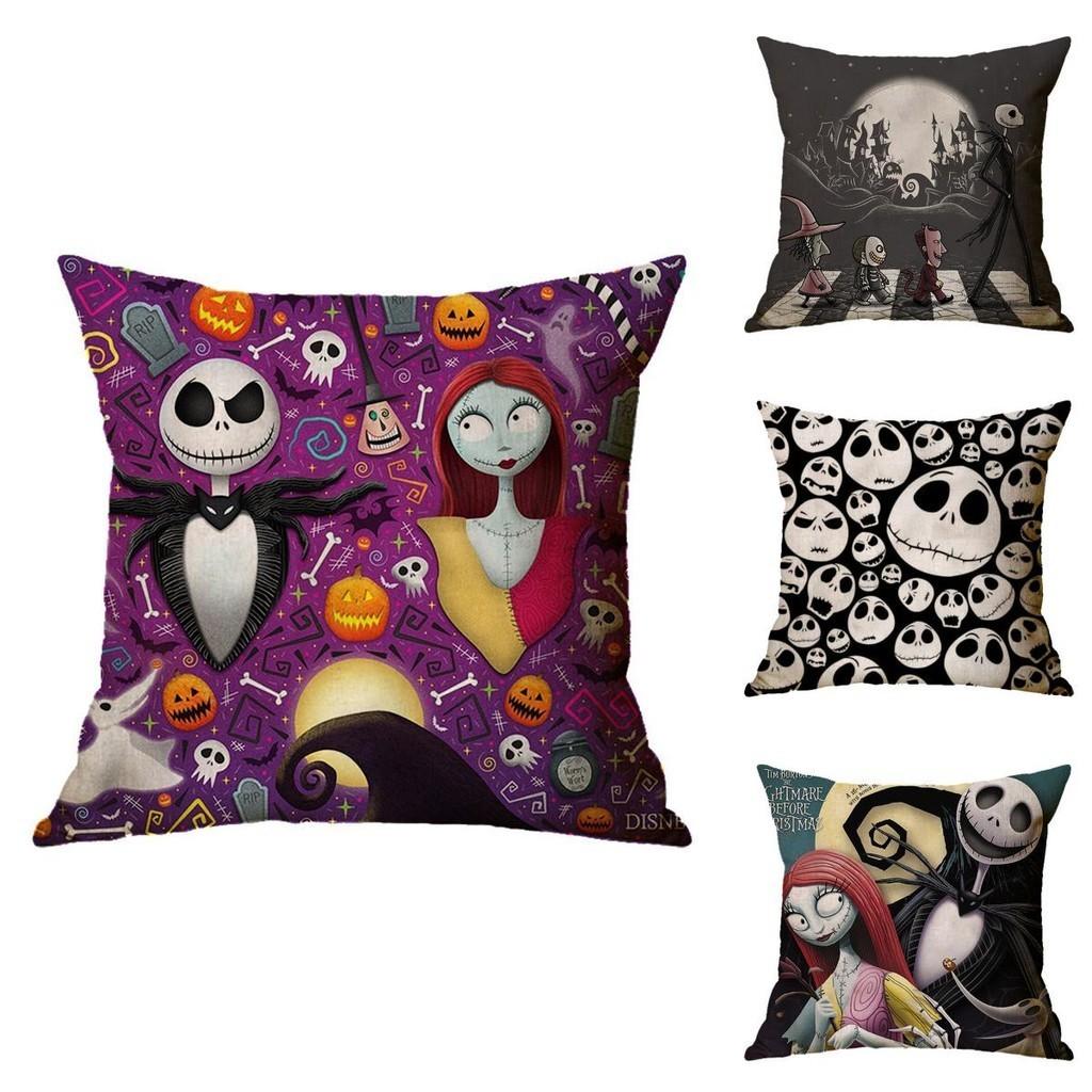 The Nightmare Before Christmas Cartoon Cushion Cover Perfect For Home Decor And Sofa