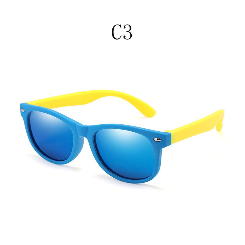 Polarized Exquisite Sweet Square Sun Glasses Boy Girl Simple Colorful Brand Sunglasses Outdoor Party Children Eyeglasses