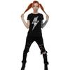 AC/DC Womens/Ladies Lightning Bolt Cotton T-Shirt