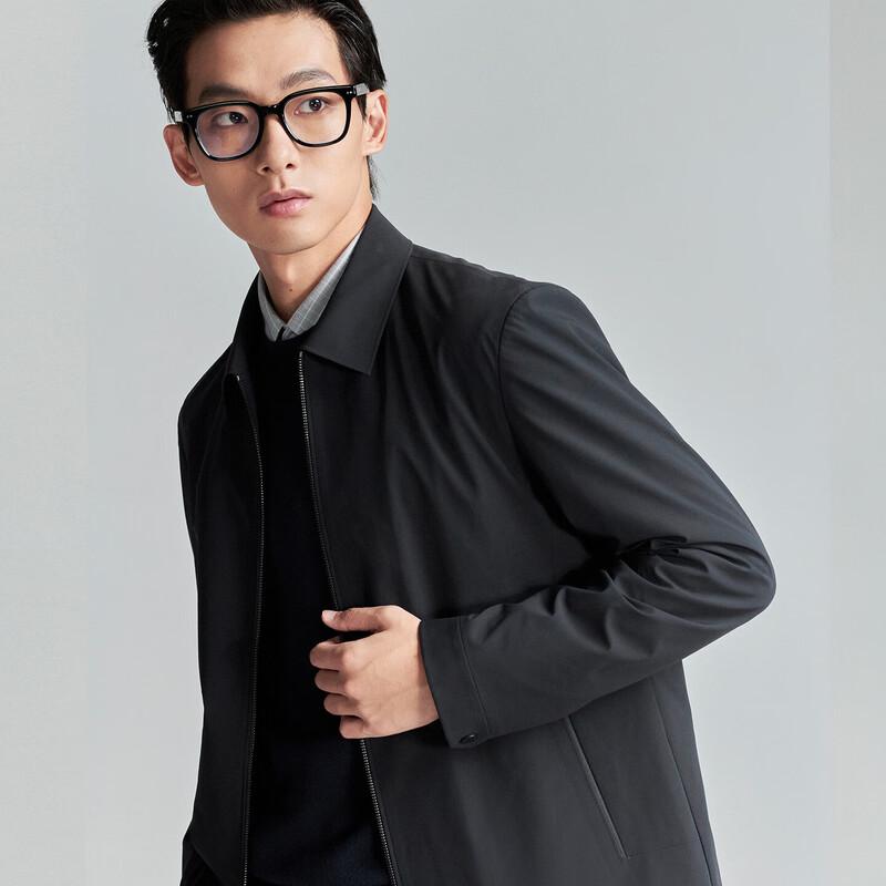 Baoxiniao Men's Brushed Lapel Business Casual Jacket