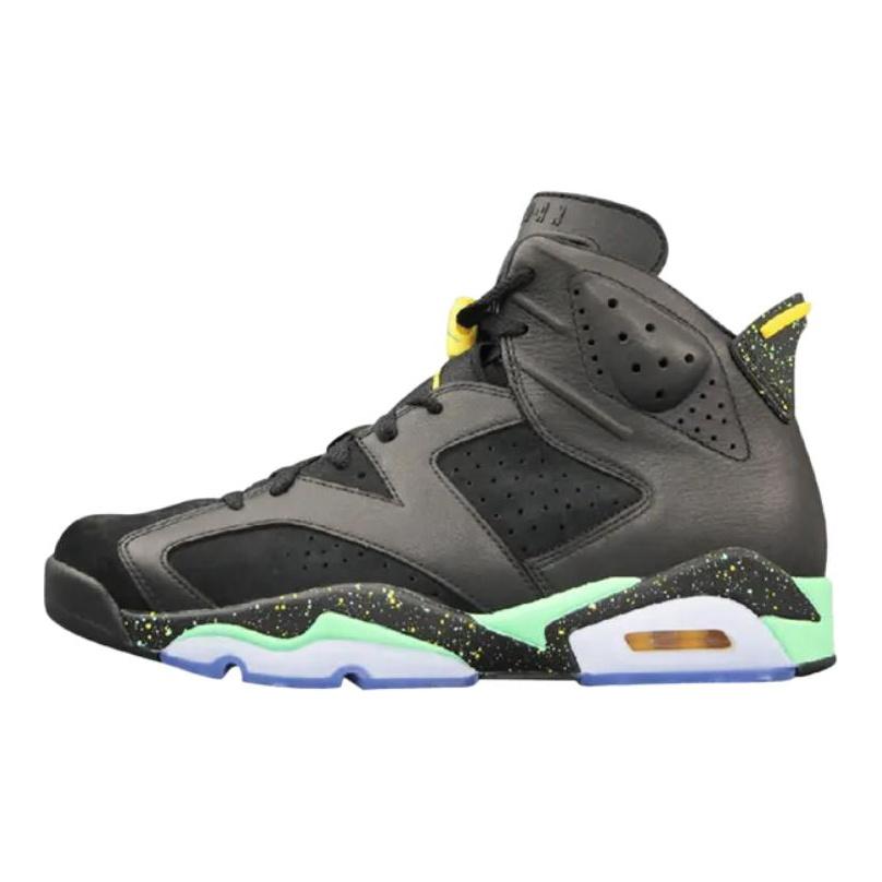 Jordan Air Jordan 6 High top Vintage Basketball Shoes Men's Black 688447-020