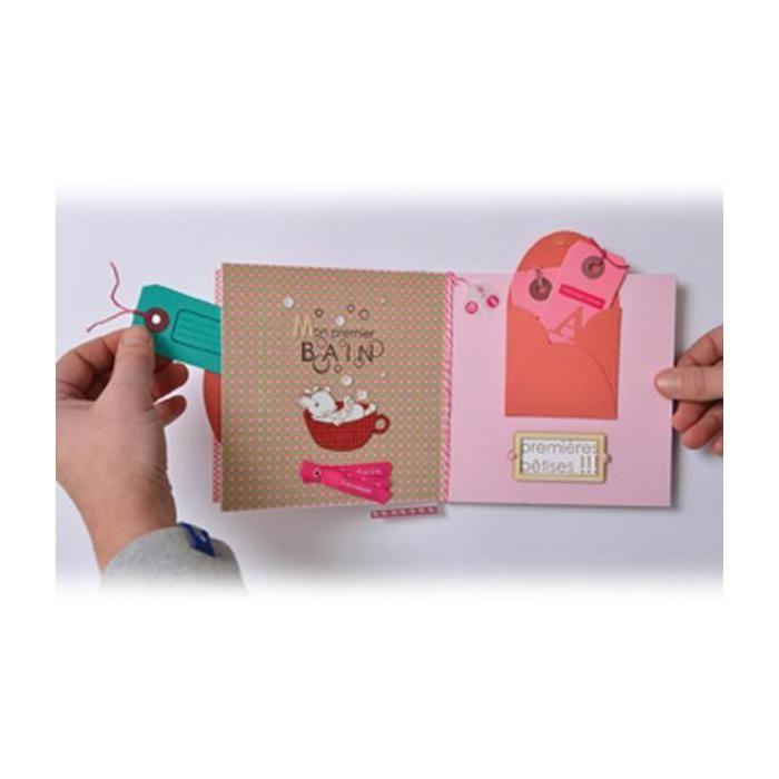 Colored Labels with Metallic Thread