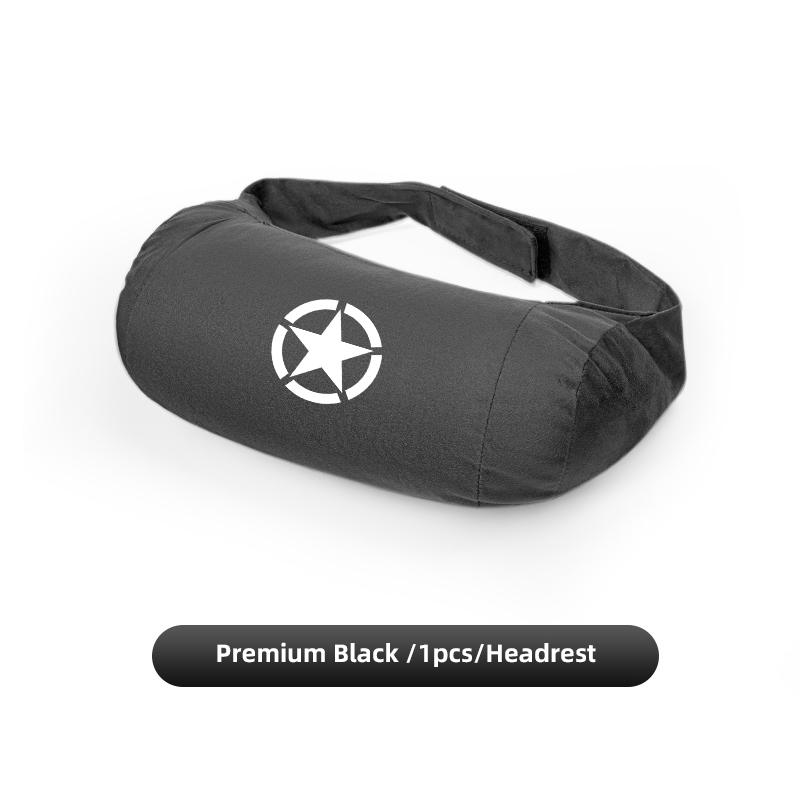 

Car Headrest Support Cushion Suede Lumbar Pillow Accessories For Jeep Wrangler JL Renegade JK Patriot Liberty Cherokee Compass