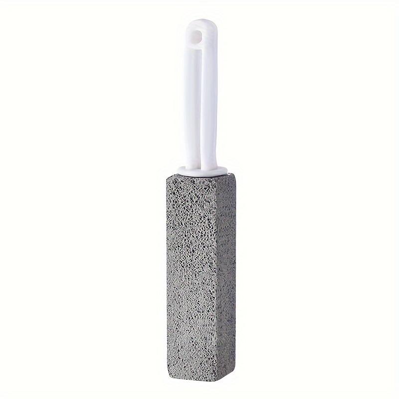 1pc Toilet Brush Pumice Toilet Cleaning Brush Seat Toilet Stains Yellow Dirt Pumice Brush Bathroom Crevice Plastic Brush Cleaning Stick