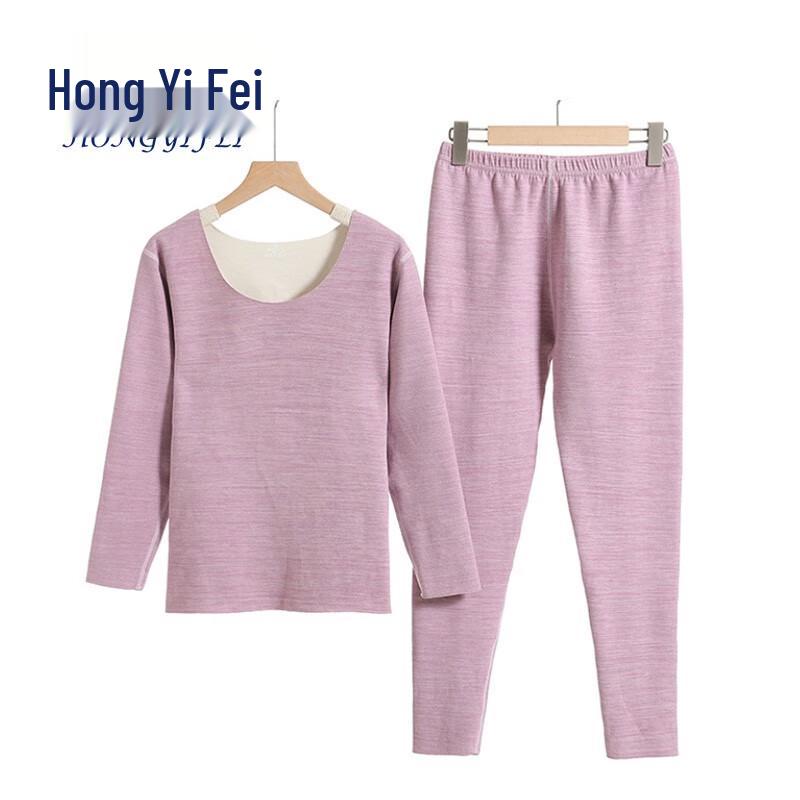 Hongyifei De Velvet Thermal Underwear Set