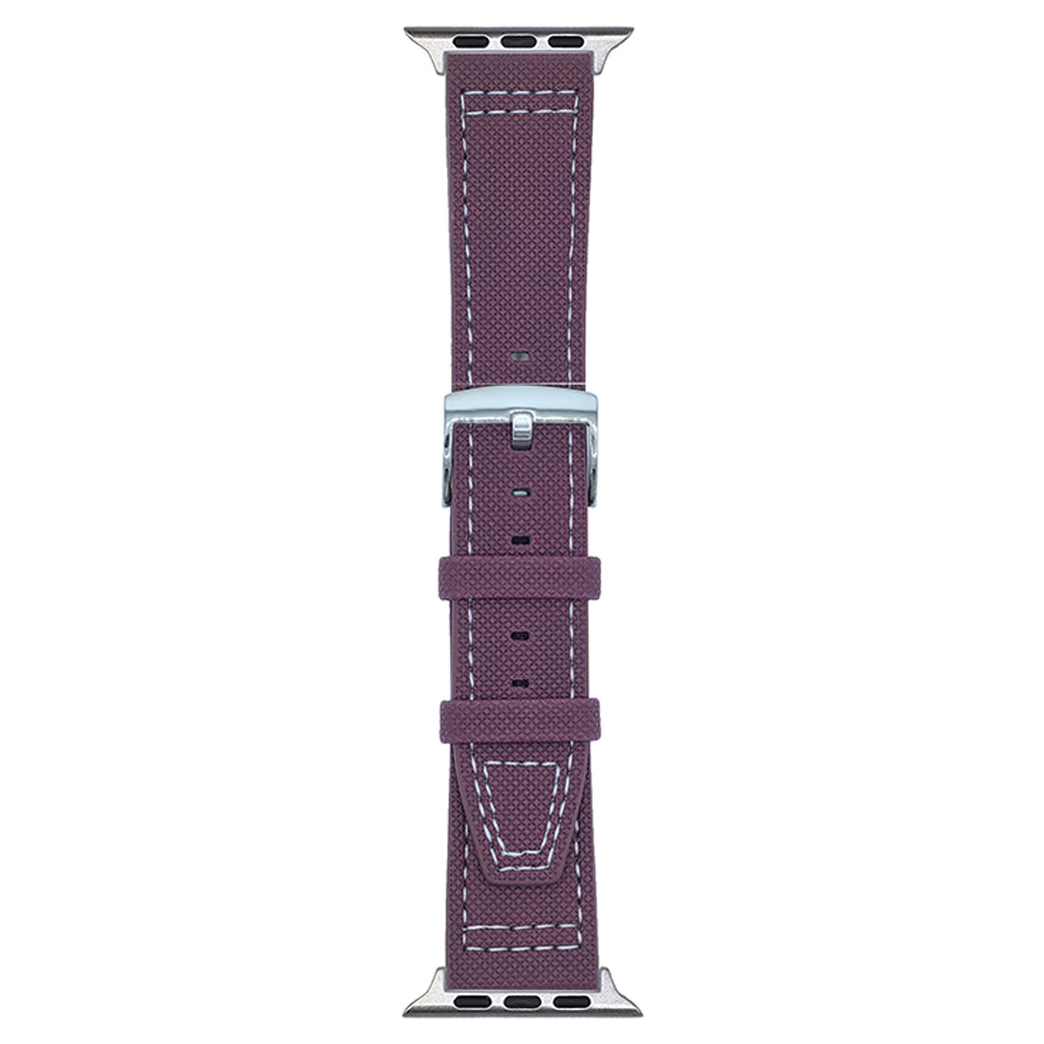 

Watch Band for Apple Watch Series 10 9 8 7 SE 6 5 4 3 2 1 42mm 41mm 40mm 38mm Adjustable Leather Wrist Strap Wine Red