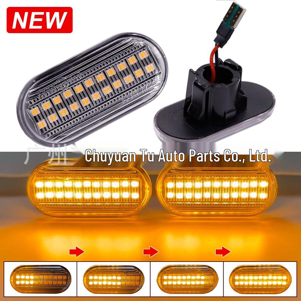 

Compatible Turn Signal Side Lights for Nissan, Opel J9, Renault, Dacia, Mercedes