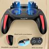 H10 Handy Gamepad Joystick Controller mit Dual Game Cooler für PUBG Aim Shooter Gaming Trigger Griff für IPhone Android