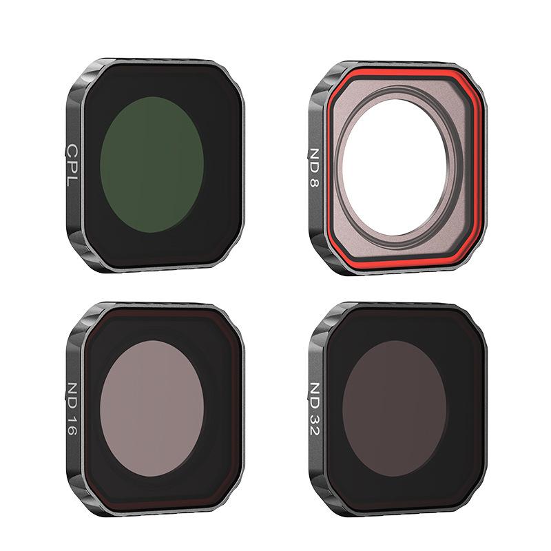 For Insta360 Ace Pro 2 Waterproof Lens Filters Optical Glass CPL UV ND Filter Set Protective ND 8 16 32 64 Action Camera Filters