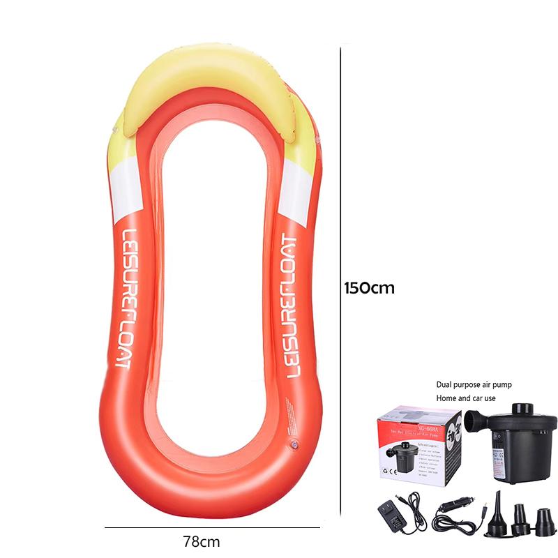 Inflatable Air Mattress for Women Water Hammock Inflatable Ring for Kids Large Floating Toy Swimming Tube Chair Pool Floats