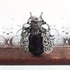 Animal Crystal Brooch With Alloy And Electroplating For Fashion Accessories