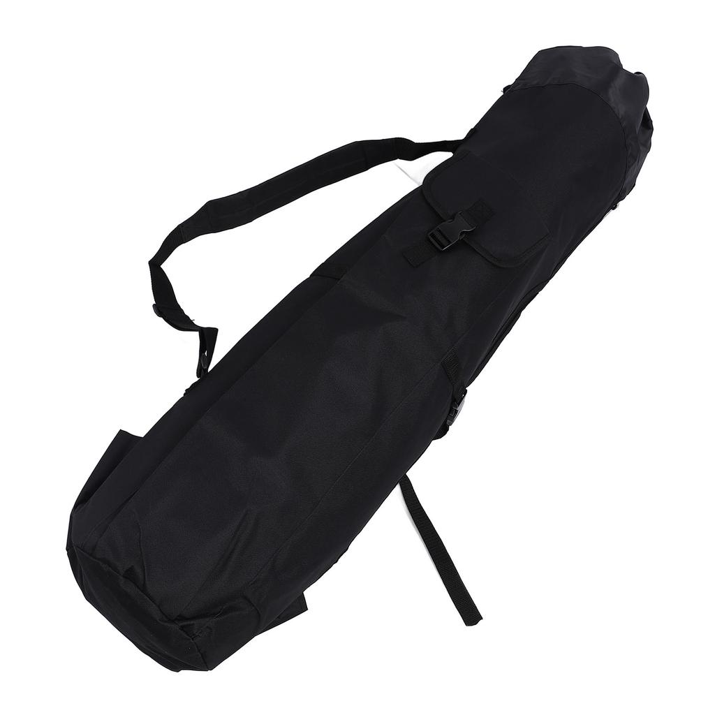 Sac pour Cannes à Pêche Forme Cylindrique Tissu Oxford 600D Résistant à l'Eau Antichoc Portable Sac de Rangement pour Cannes à Pêche pour Ligne de Pêche Appâts Équipement de Pêche