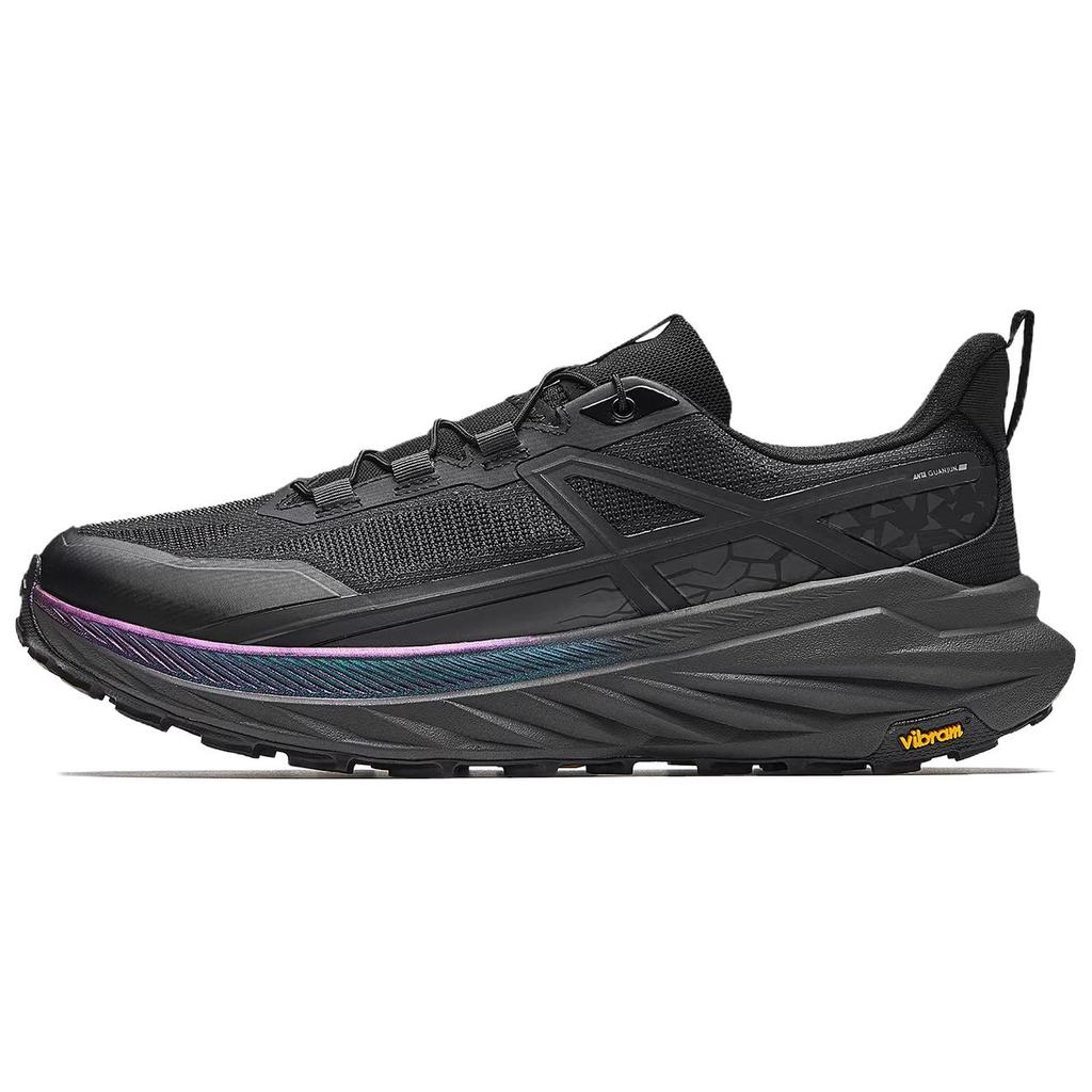 Anta Peregrine Falcon 3 Slip Resistant Abrasion Resistant Low top Casual Running Shoes Women's Black 122625507A-2