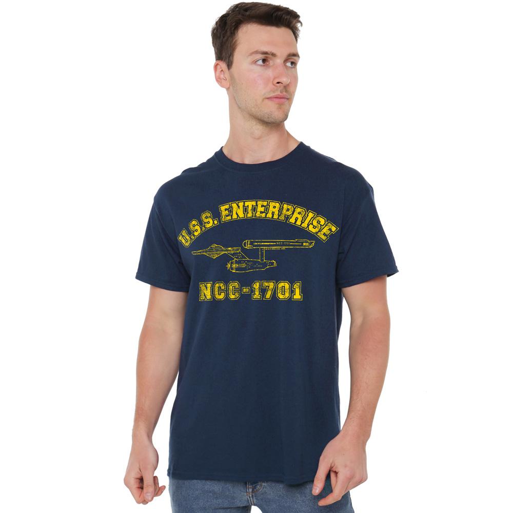 Star Trek Mens Enterprise Athletic T-Shirt