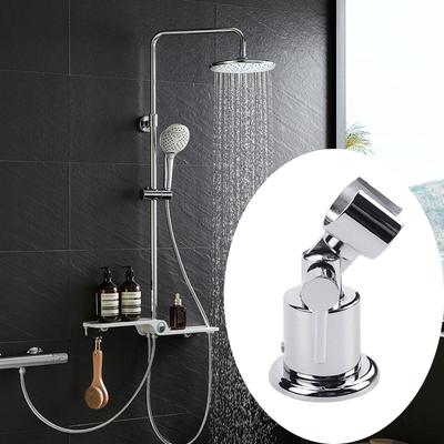 Upgrades Shower Handle Holder 180 Degree Pivoting Wall Bracket Heavy Duty Metal Shower Head Wall Holder for Bathroom