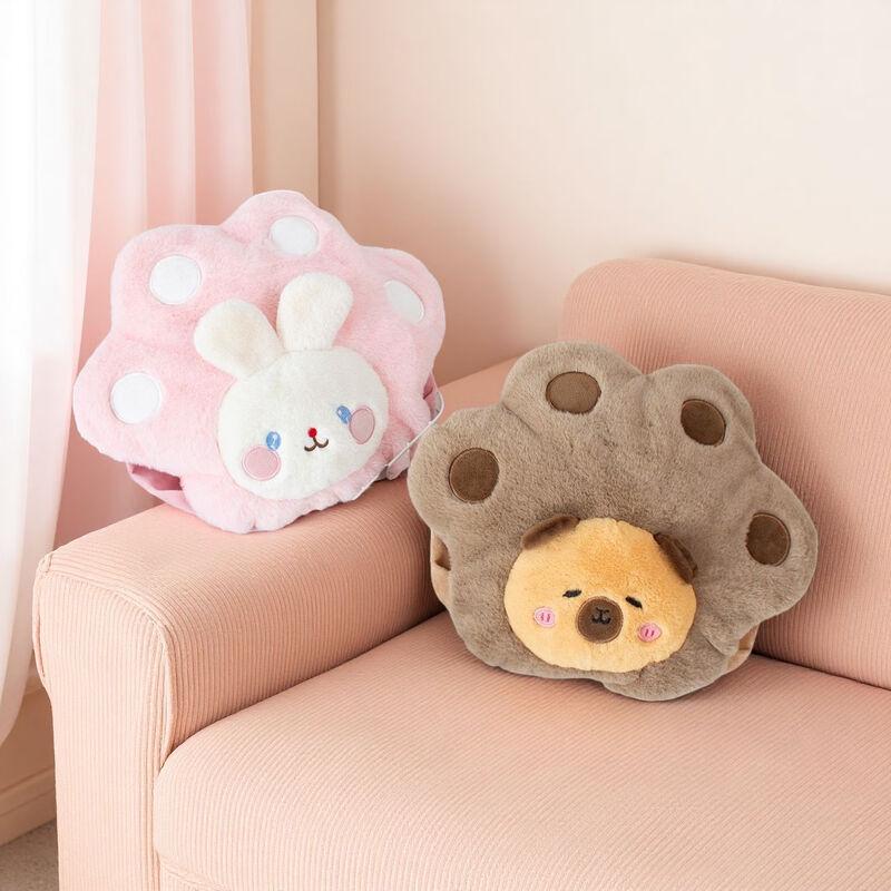 

Cute Double-Hand Insert Hot Water Bottle