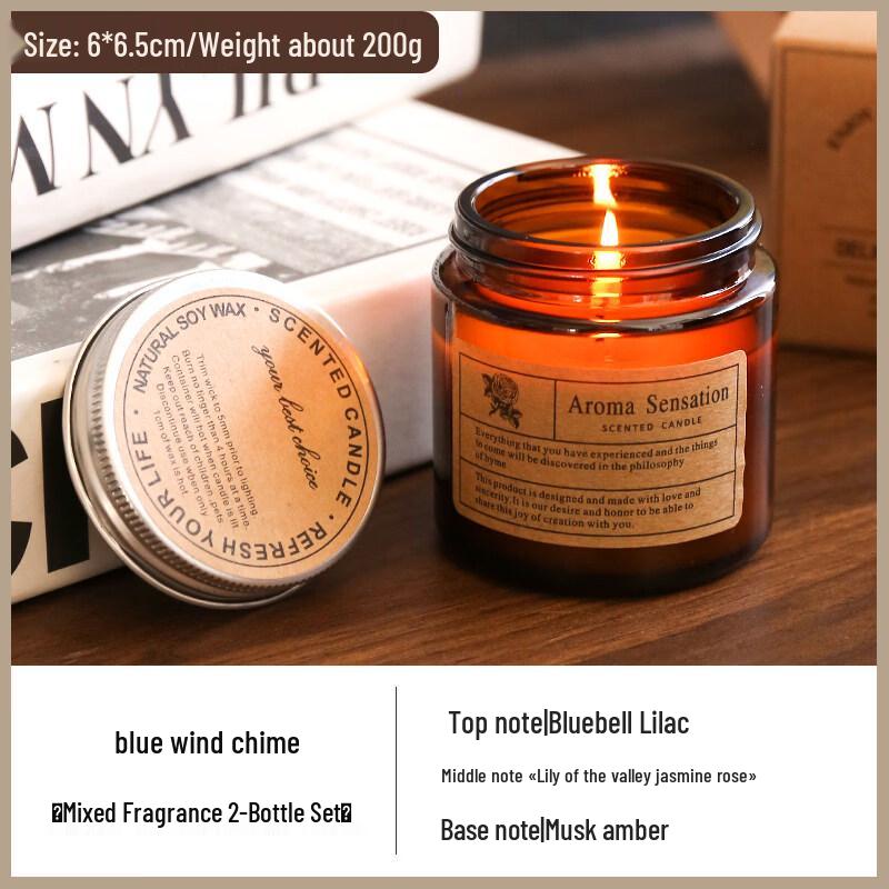 LIEI Aromatherapy Essential Oil Candle