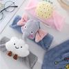 New Cartoon Animal Hanging Hand Towel Coral Velvet Thickening Wiping Towel Quick Dry Absorbent Towel Children
