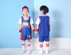 Two-in-One Children’s Basketball Jersey and Shorts Set for Kindergarten and School Training