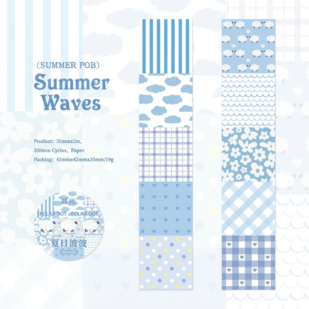 Journal Scrapbooking Tape Clear Printing White Kraft Paper Tape Diy Embellishments Good Adhesion Vintage Washi Tape For Diy
