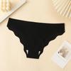 Plus Size Women's Sexy Quick-Dry Ice Silk Seamless Low-Waist Sports Panties