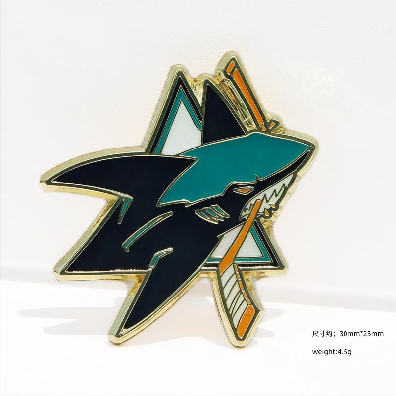 Team Decorative Pin Badge for Fans