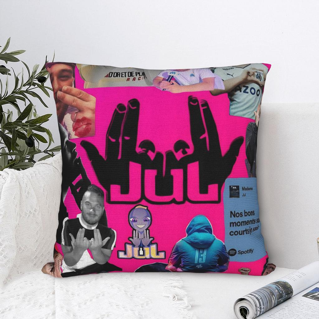 Rapper Music JUL  Pillow Cover  Kawaii Pillow Case For Sofa Couch Bed Living Room Custom Pillowcases Gift