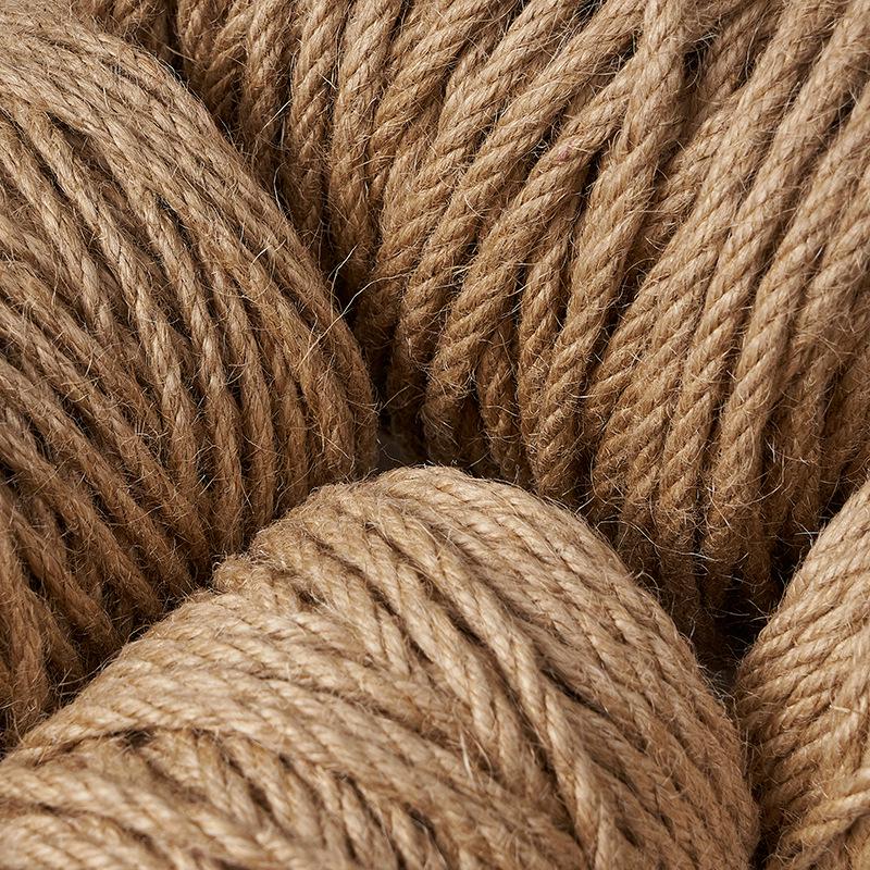 Handmade Jute Hemp Rope: Decorative, Lighting, Binding & Cat Climbing