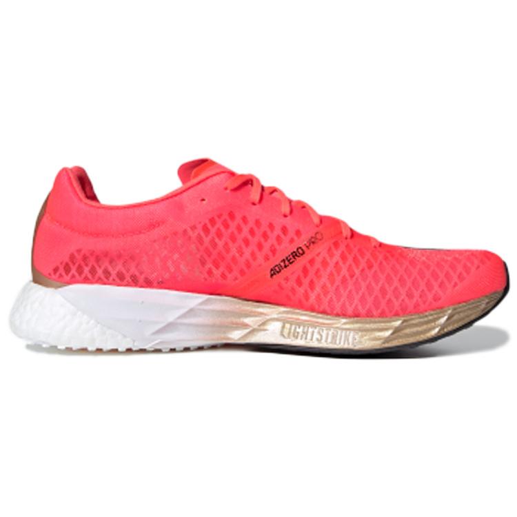 Adidas Adizero Pro 'Signal Pink Black' (Unisex) Signal Pink / Core Black / Signal Pink Running Shoes FW9240