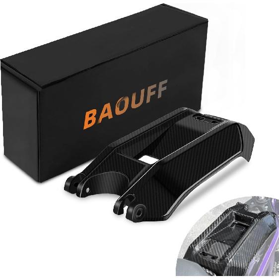 Real Carbon Fiber Battery Cover for Surron Light Bee,Fairing Guard Protection for Electric Dirt Bike Surron Light Bee X/S - Black