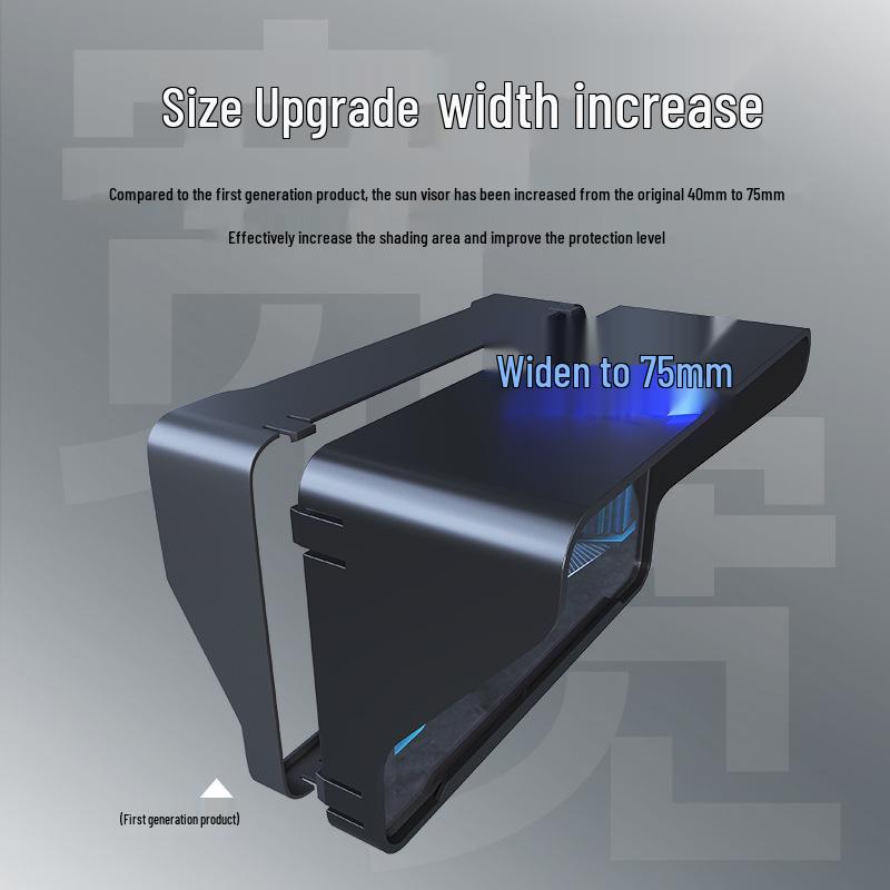 Zontes 368G Motorcycle Sunshade: Reflective Light-Blocking Instrument Screen Protector