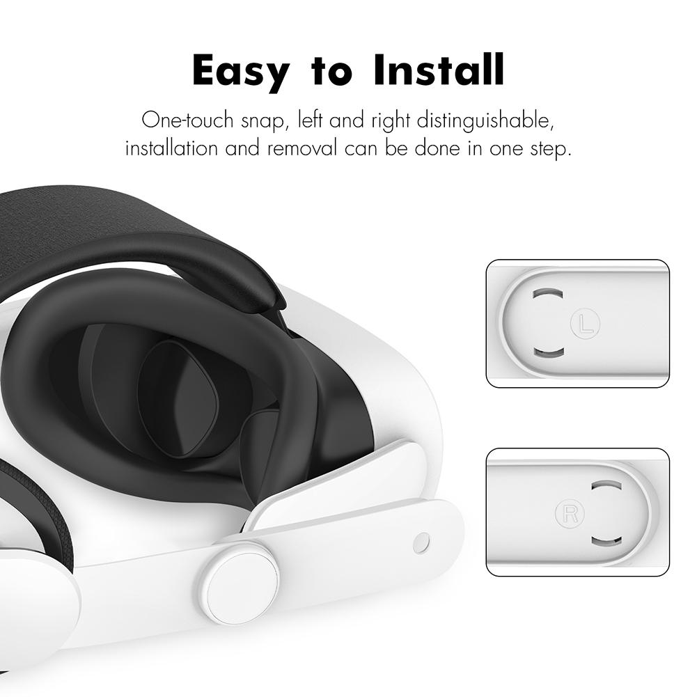 Adjustable Head Strap 6000mAh Battery Head Strap Battery Extend VR Playtime Alternative Strap for Meta Quest 3S/for Meta Quest 3