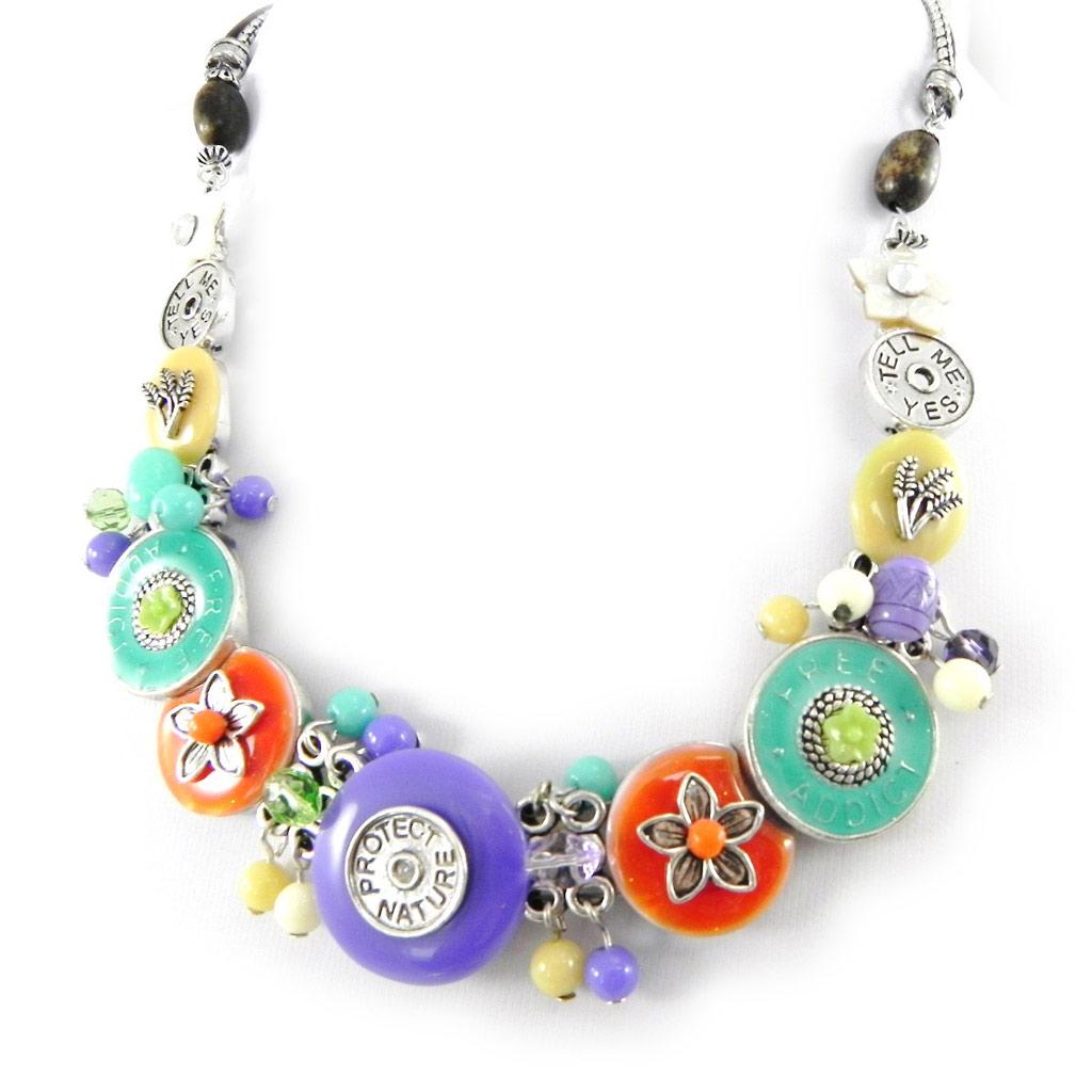 Les Trésors De Lily [H4412] - Collier Créateur 'Liberty' multicolore