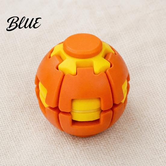 Creative Decompression Gift 3D Printed Stress Ball Press & Rotating Finger Spinner