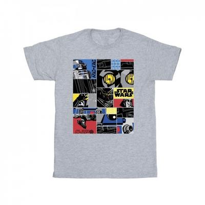 Camiseta masculina Droid Montage
