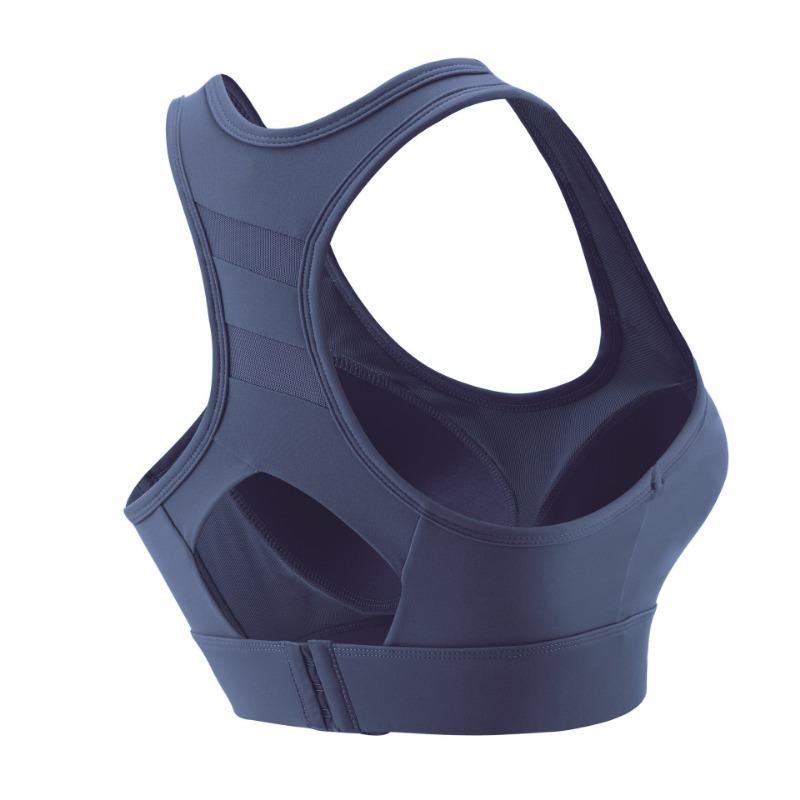 Women Wireless Vest Style High Support Breathable Sports Bra For Fitness Yoga