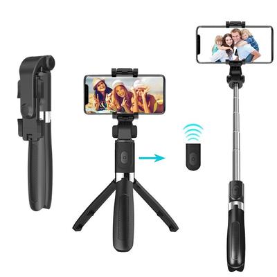 Selfie Stick Stativ Für Telefon Einbeinstativ Für Selfie Stick Mit Bluetooth-kompatibel Auslöser Fernbedienung Smartphone Ständer Mobile Wireless