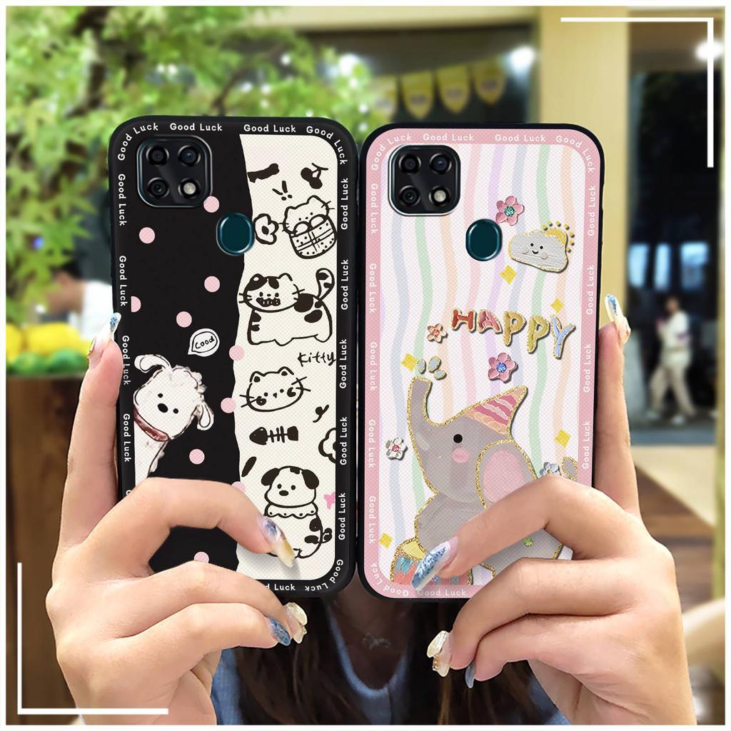 Wodoodporne Silikonowe Etui na Telefon Dla ZTE Blade V2020 Vita/Blade20 Smart/10 Smart Graffiti Śliczne Pyłoszczelne Kreskówkowe Trwałe