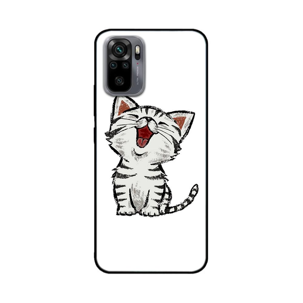 Custodia per Xiaomi Redmi Note 10 Custodia Note 10S Silicone Morbido TPU Fundas Cover per Redmi Note 10 Pro Versione Globale Paraurti per Telefono