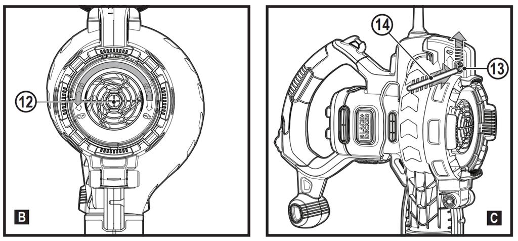 Black+Decker Dmuchawa 2600W Beblv260