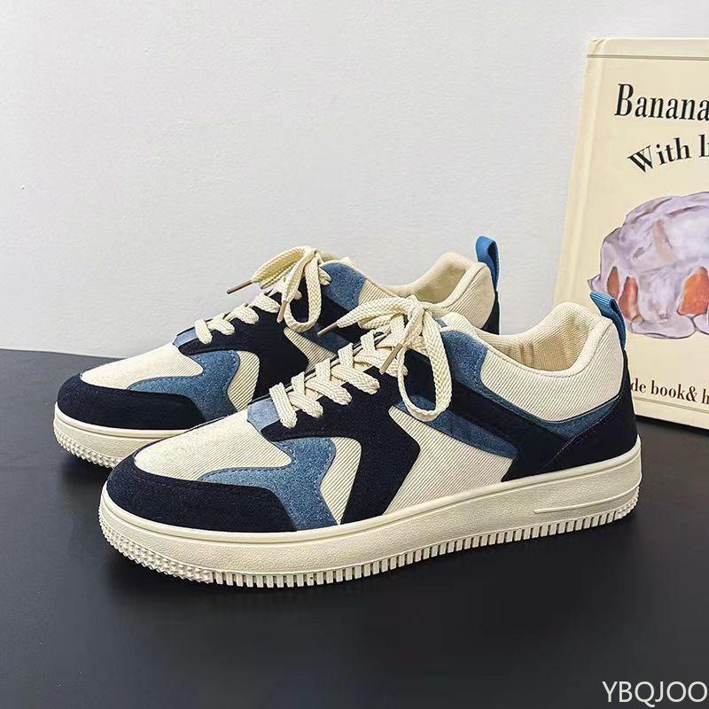 Spring Autumn Men's Canvas Shoes Korean Edition Trendy Versatile Board Shoes Men's Low Top Casual Simple Comfortable Cloth Shoes